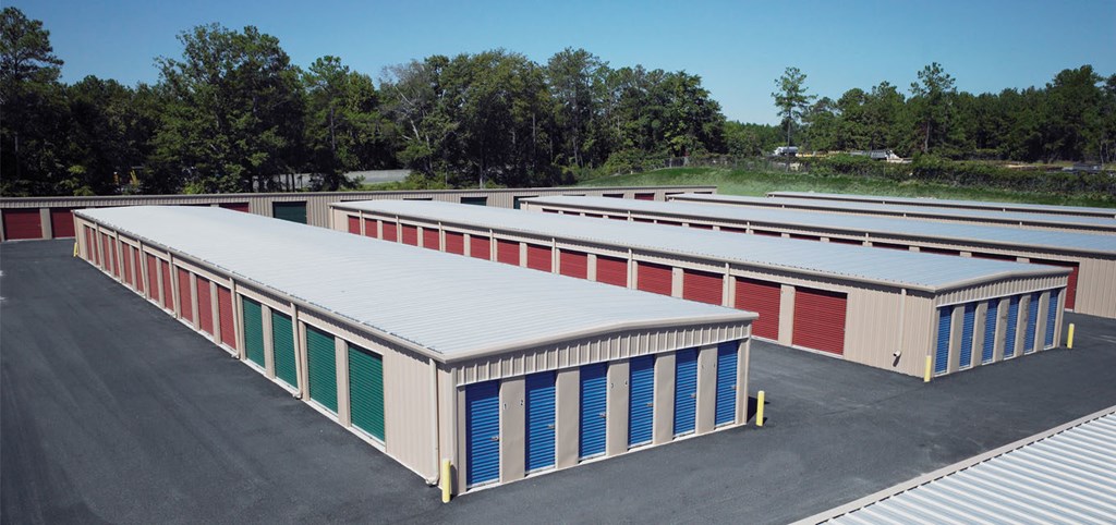 Self-Storage units using Butler pre-engineered steel construction